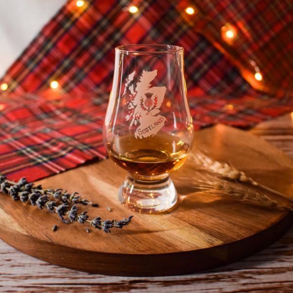 Glencairn Glass - Scotland Map - Image 2