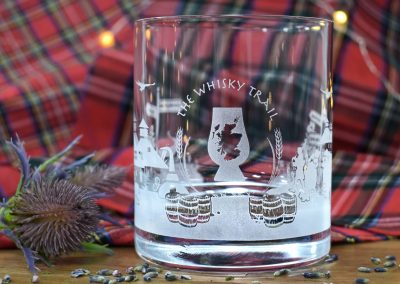 Burns Scottish Gift With The Whisky Trail Skyline Wrap Around